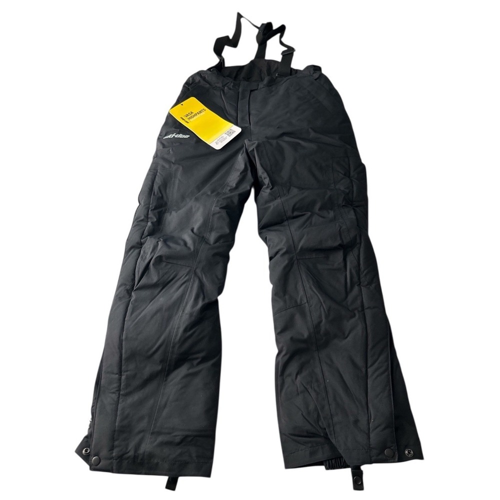 Ski Doo Ladies Vasa High Pants Small Black Snow Pants Bib Overalls Snowboard